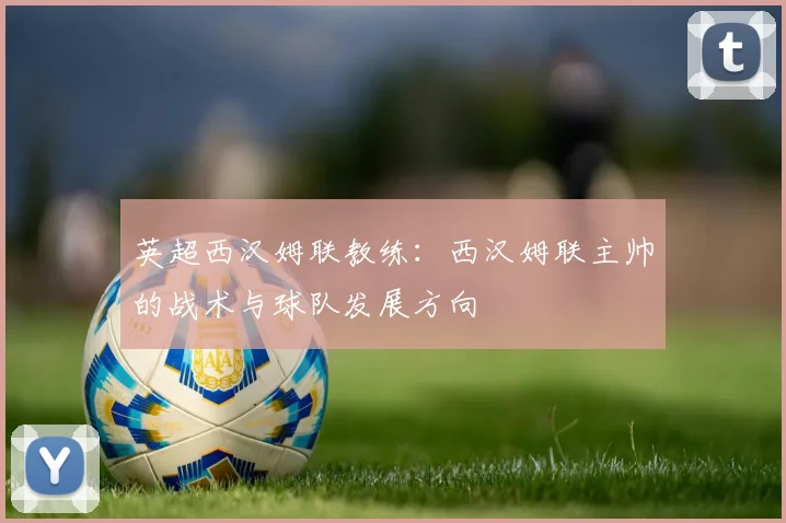 英超西汉姆联教练：西汉姆联主帅的战术与球队发展方向